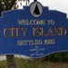 city island sign