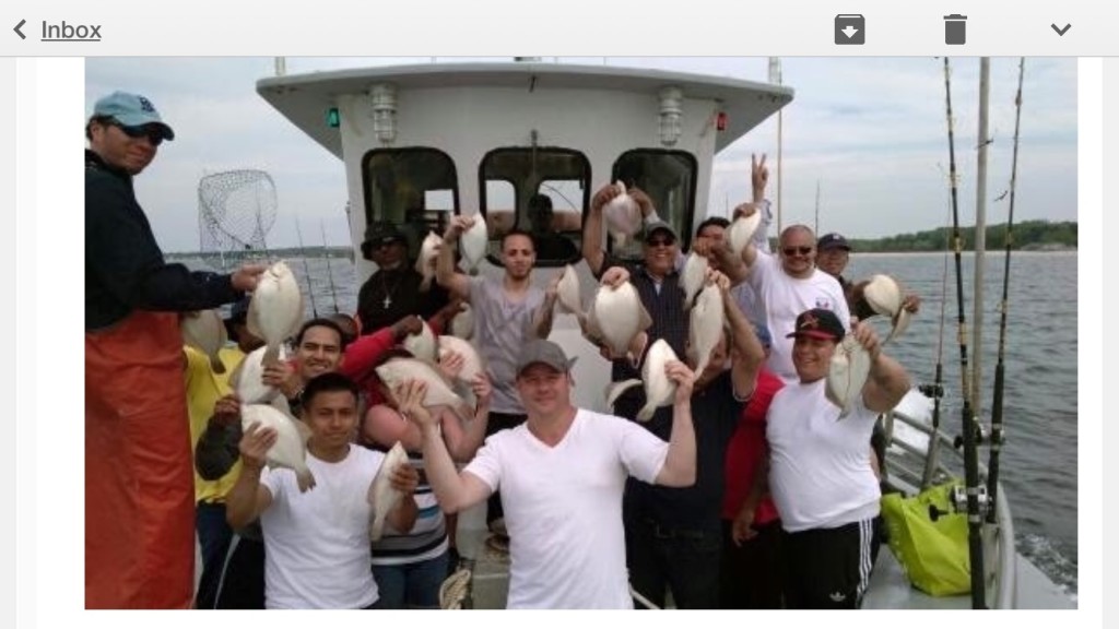 flounder party boat fishing